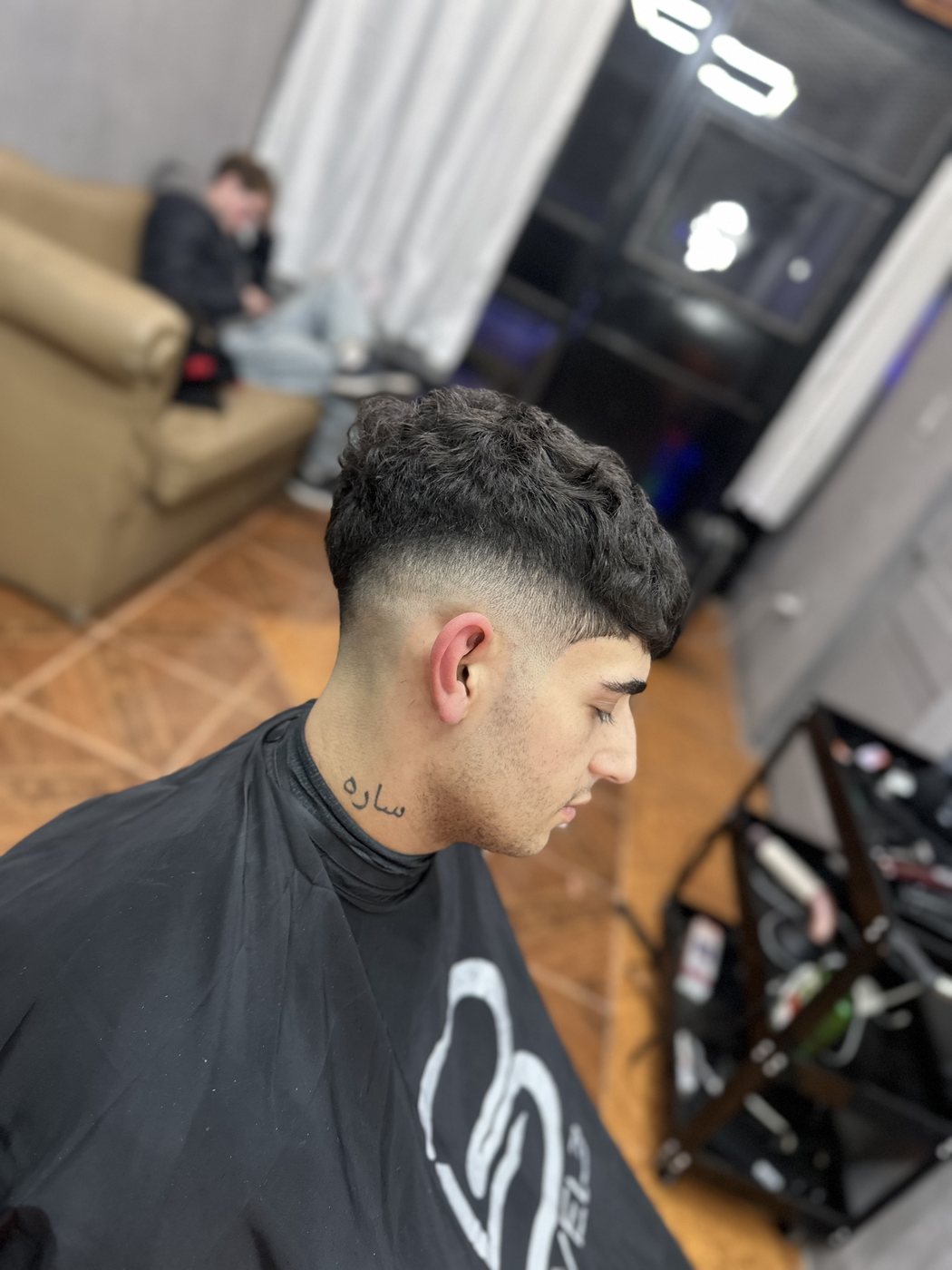El corte terminado